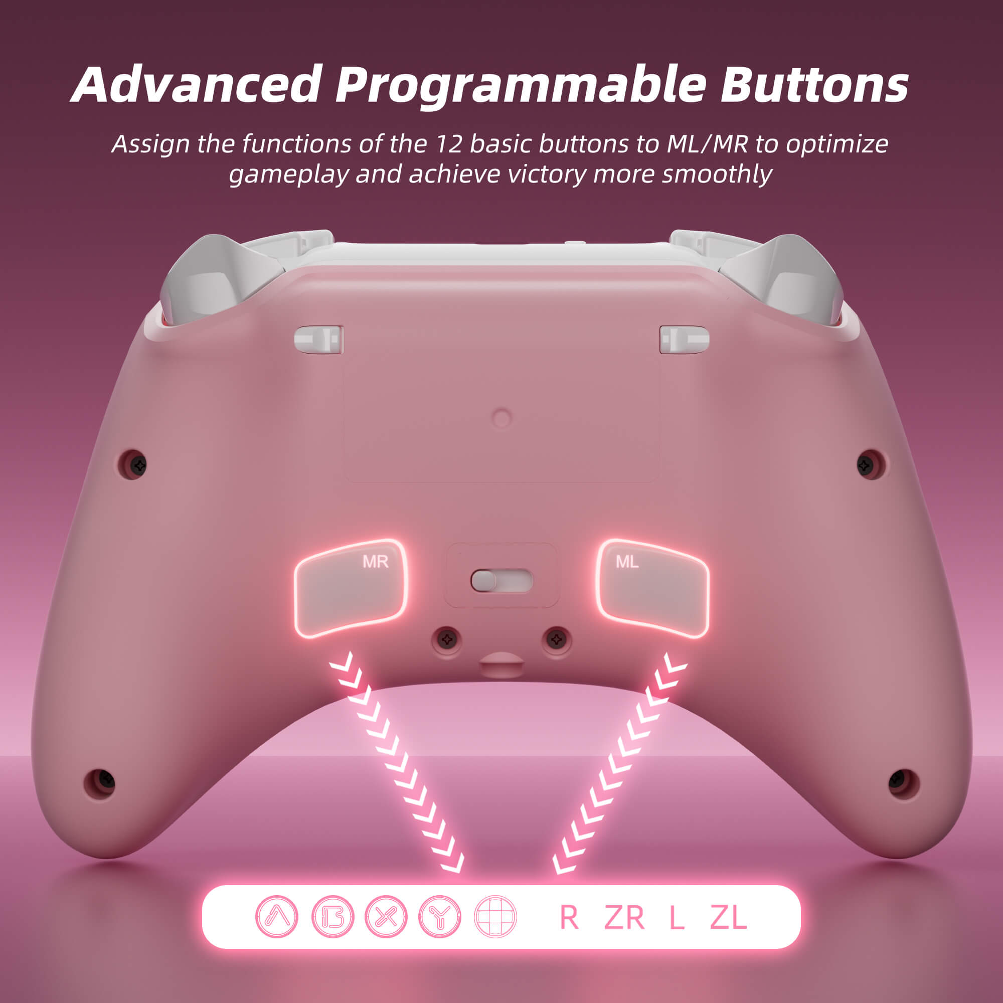 Mytrix Wireless Pro Controller with Hall Effect Joysticks/Hall Trigger (No Drift), Compatible with Nintendo Switch, Windows PC, iOS, Android, and Steam/Steam Deck Mytrix Wireless Pro Controller with Hall Effect Joysticks/Hall Trigger (No Drift), Compatible with Nintendo Switch, Windows PC, iOS, Android, and Steam/Steam Deck